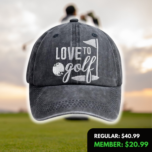 Love To Golf Hat