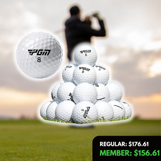 PGM DoubleCore Training Golf Balls