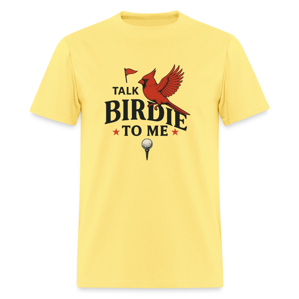 Talk Birdie Unisex Classic T-Shirt - cornsilk