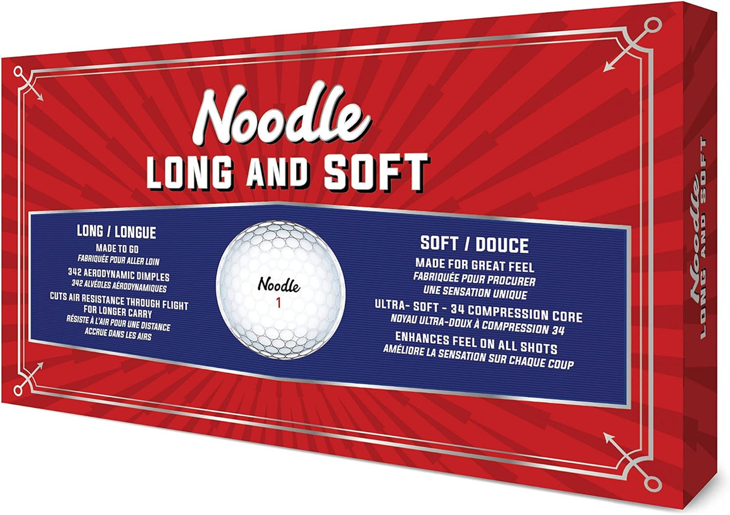 2018 Noodle Long & Soft Golf Balls