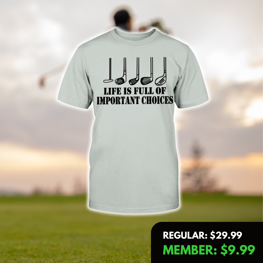 Important Choices T-Shirt (Grey)