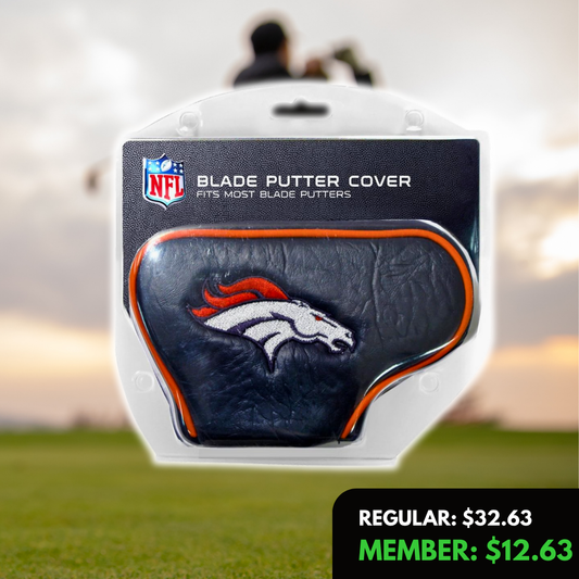 NFL Golf Club Blade Putter Headcover, Scotty Cameron, Taylormade, Odyssey, Titleist, Ping, Callaway