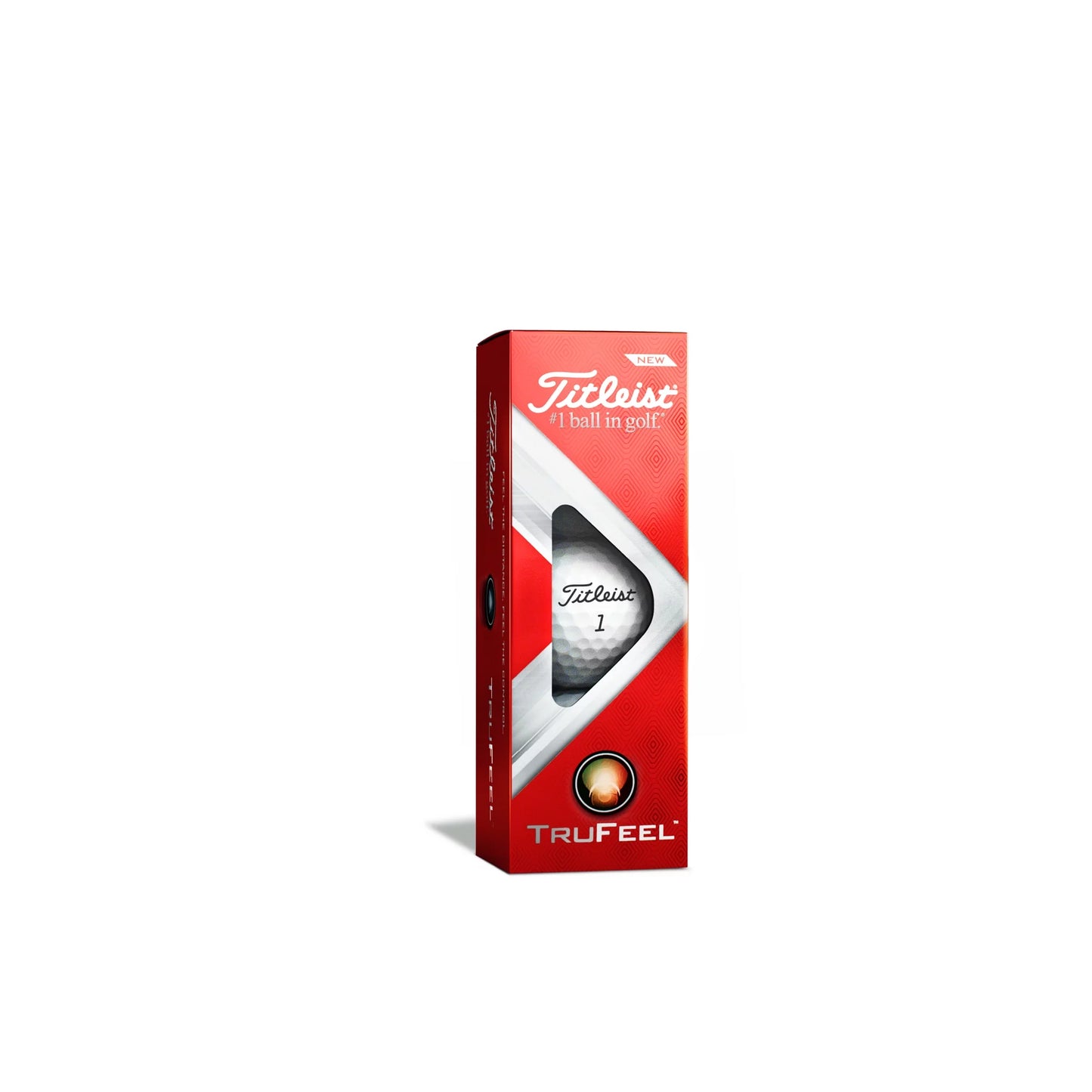 2022 Trufeel Golf Balls, 12 Pack, White