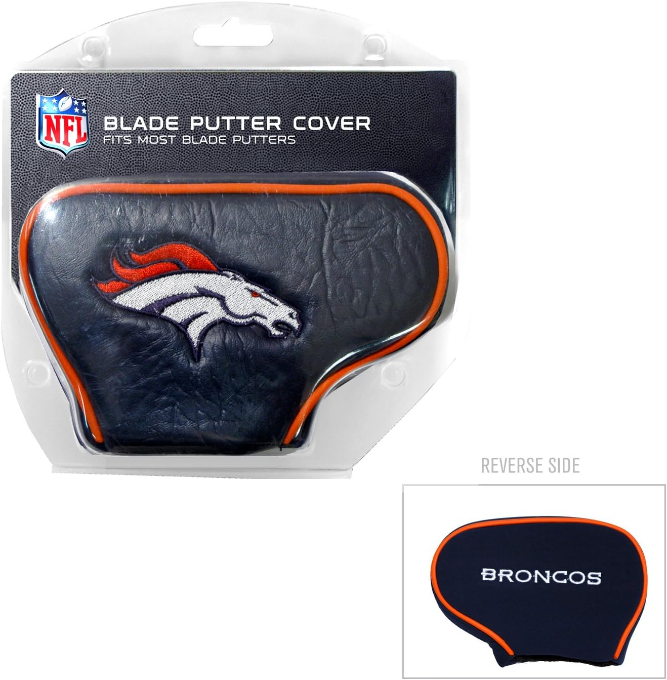 NFL Golf Club Blade Putter Headcover, Scotty Cameron, Taylormade, Odyssey, Titleist, Ping, Callaway
