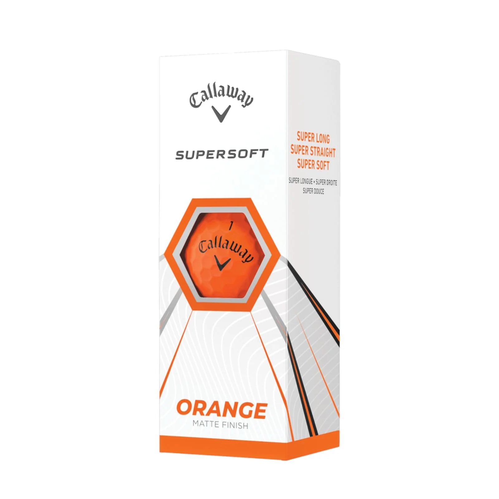 Super Soft Matte 2021 Orange Golf Balls 12 Pack