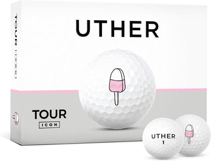 Tour Icon Golf Balls – Engineered for Distance & Soft Feel (Pack of 12)