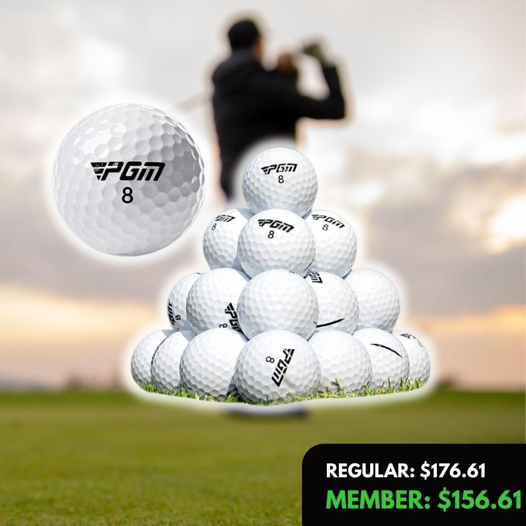 PGM DoubleCore Training Golf Balls