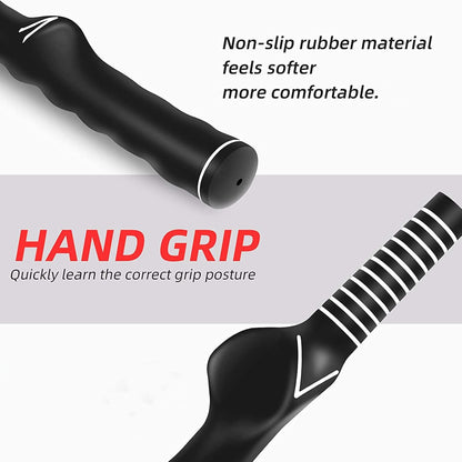 Golf Club Swing Weight Ring Warm up Trainer Aid for Women Men Black Value 1 Pack, Weighted Golf Training Tool for Golfer Indoor Outdoor Practice (3 Pack Right Handed Red)