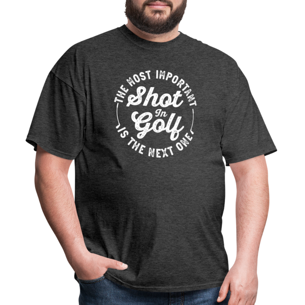 The Most Important Shot T-Shirt - heather black