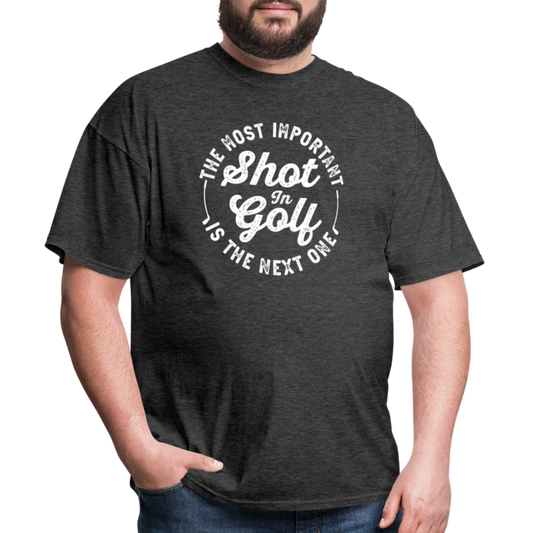 The Most Important Shot T-Shirt - heather black