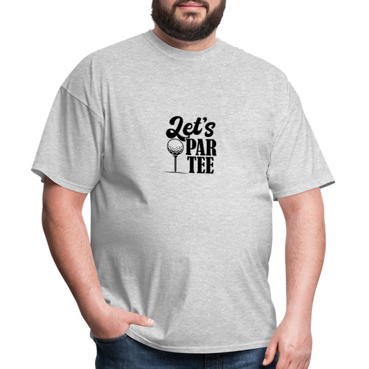 Let's Par Tee T-Shirt - heather gray