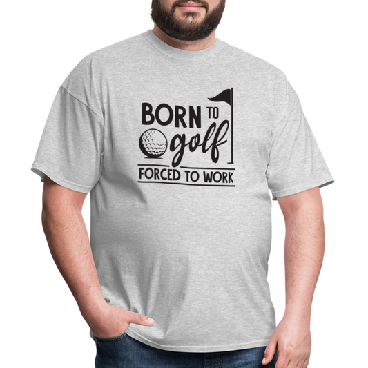 Born To Golf T-Shirt - heather gray