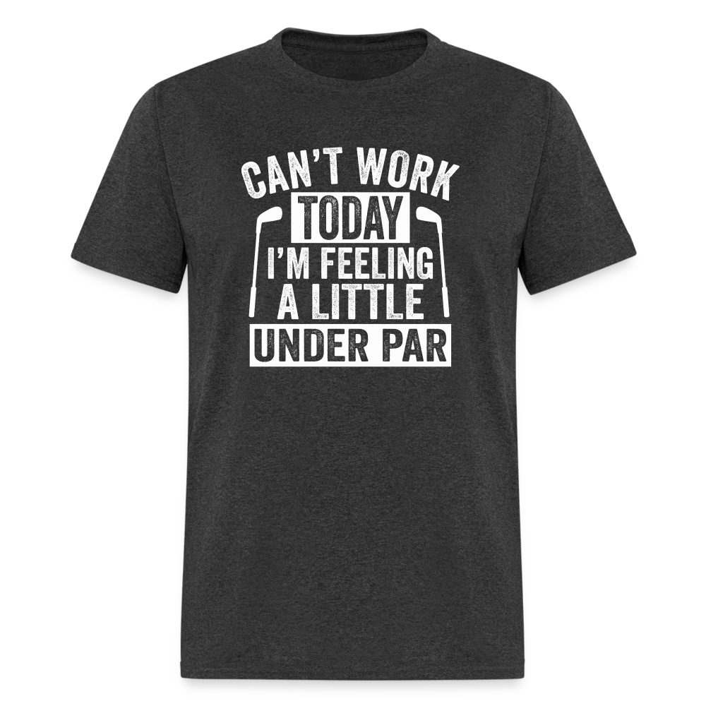 A Little Under Par T-Shirt - heather black