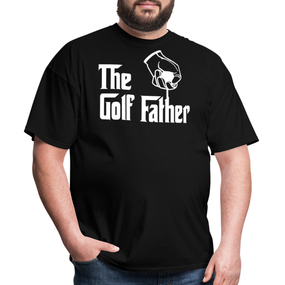 Golf Father T-Shirt - black