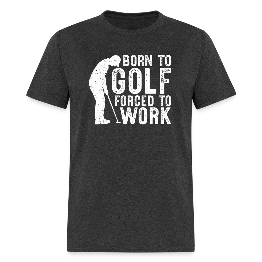 Born To Golf T-Shirt - heather black