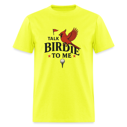 Talk Birdie Unisex Classic T-Shirt - safety green