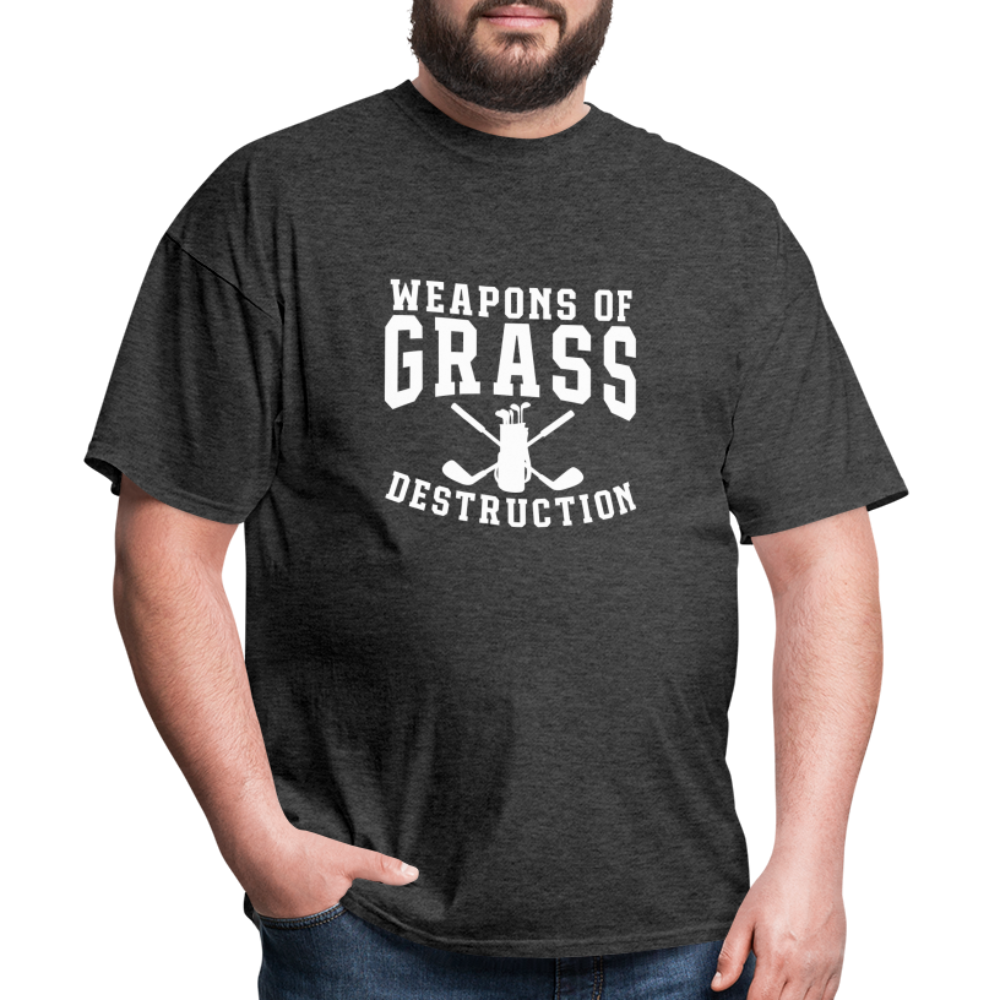 Weapons Of Grass Destruction T-Shirt - heather black