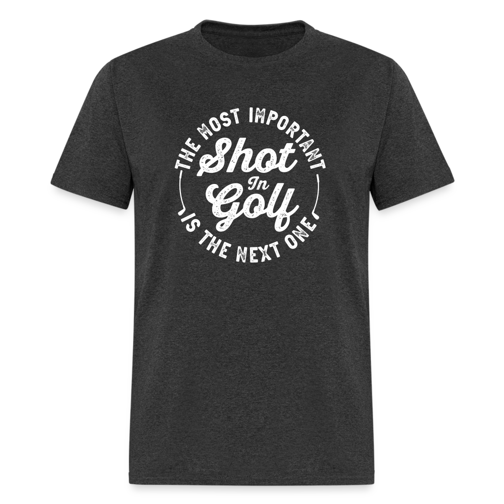 The Most Important Shot T-Shirt - heather black