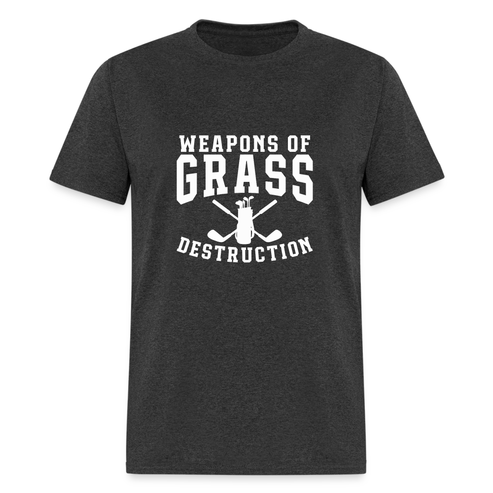 Weapons Of Grass Destruction T-Shirt - heather black