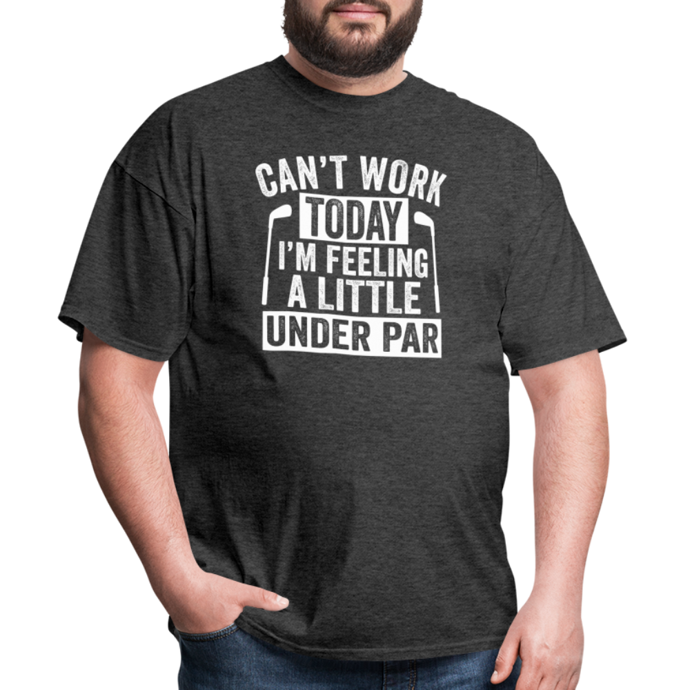 A Little Under Par T-Shirt - heather black