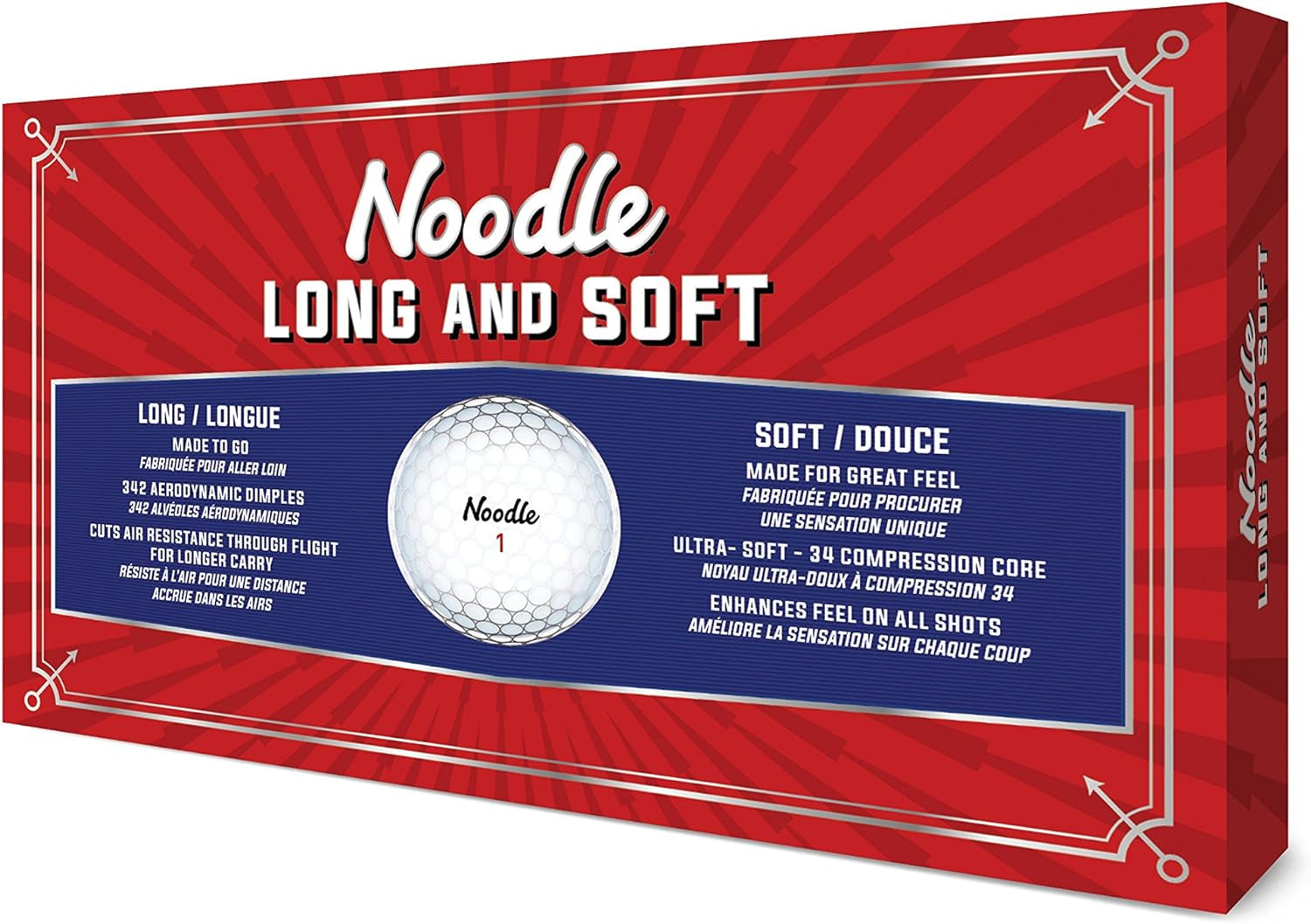 2018 Noodle Long & Soft Golf Balls