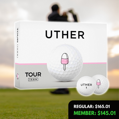 Tour Icon Golf Balls – Engineered for Distance & Soft Feel (Pink)