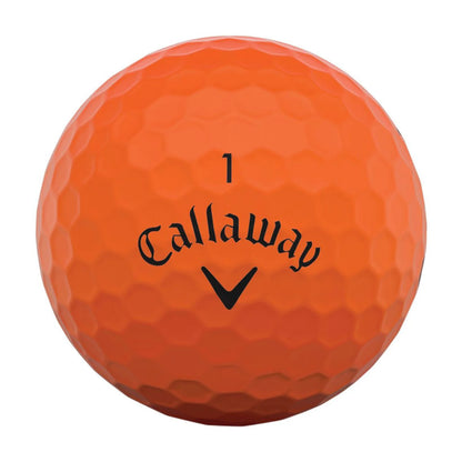 Super Soft Matte 2021 Orange Golf Balls 12 Pack