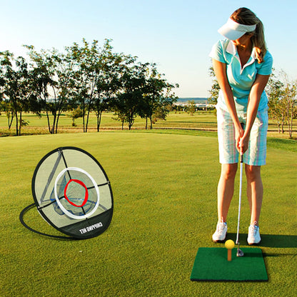 Portable Indoor with Golf Hitting Mat