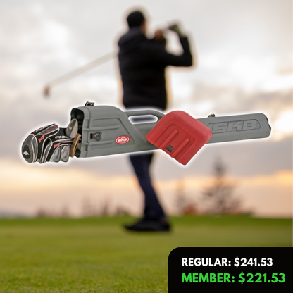 Cases Lightweight Hard Plastic Roto Golf Club Airline Travel Case