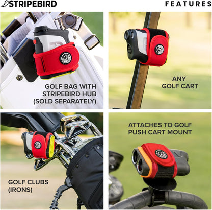 2.0 Slim Golf Rangefinder Magnetic Strap - Form Fitting, No Buckle, Range Finder