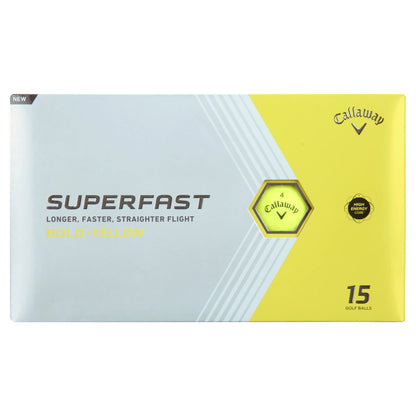 Superfast Golf Balls, 1.5 Lb, 15 Pieces