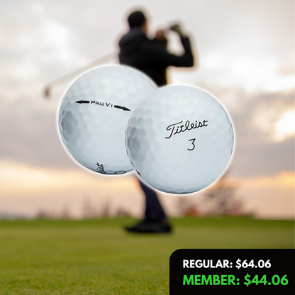Pro V1, Golf Balls, Mint Refinished Quality, 30 Pack, White