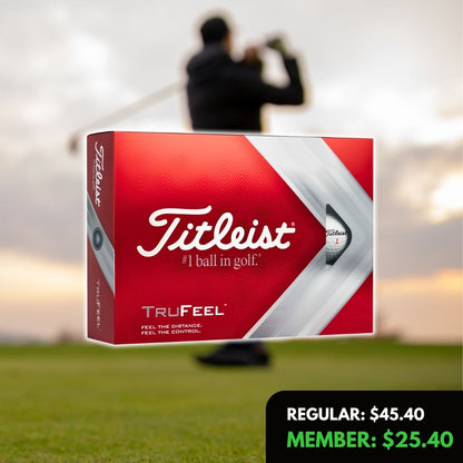 2022 Trufeel Golf Balls, 12 Pack, White