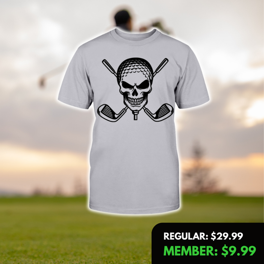 Golf Skull T-Shirt