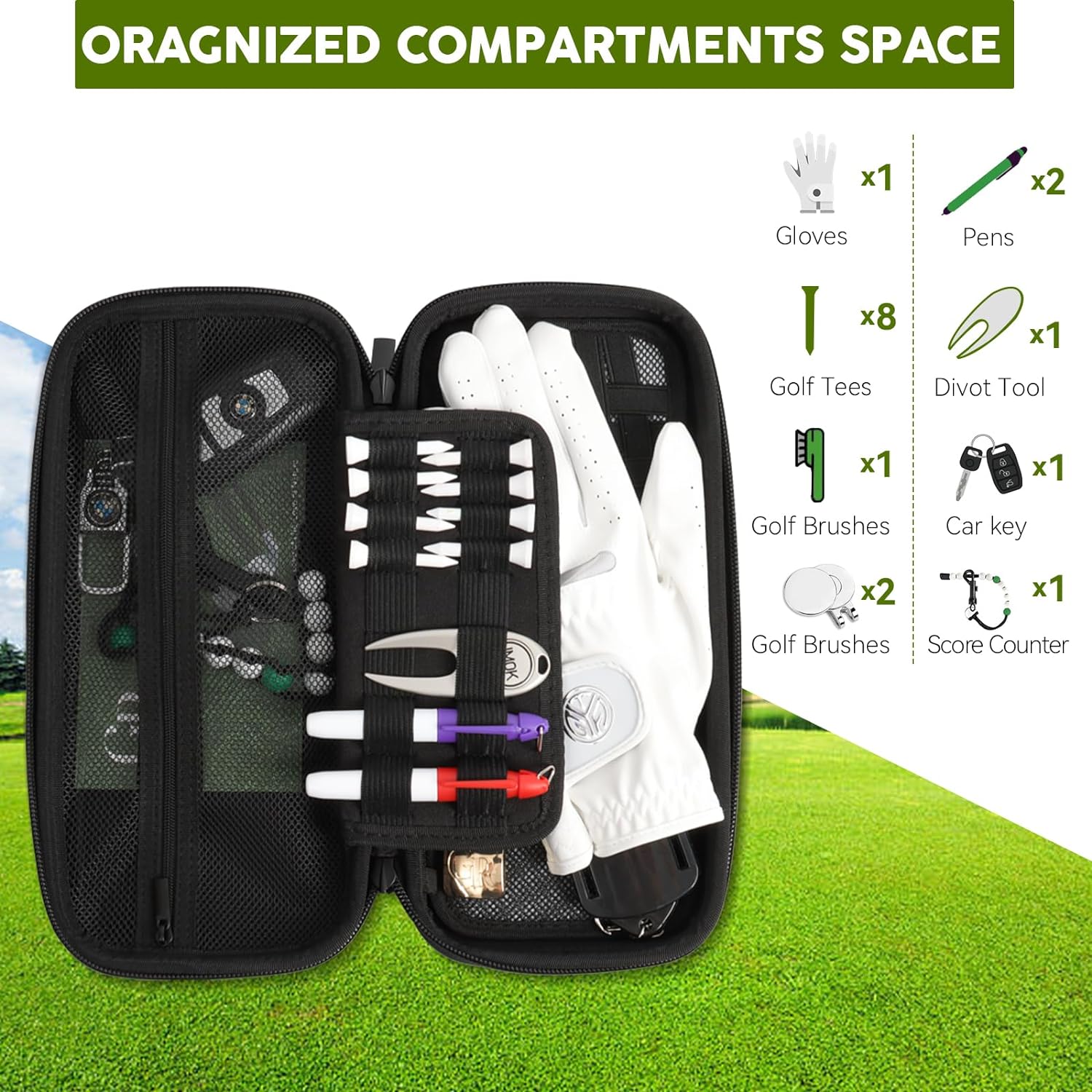 Golf Glove Holder Case