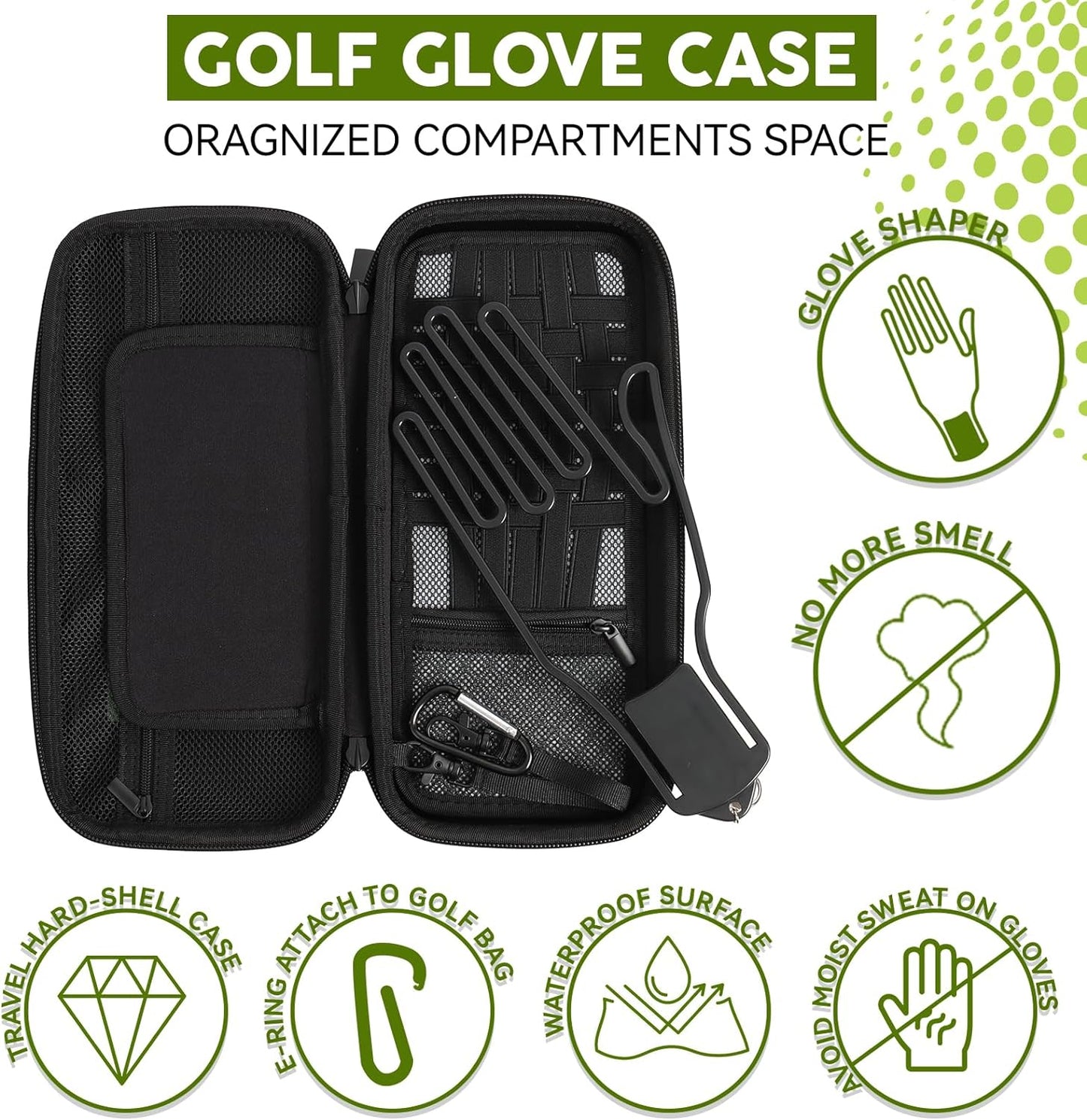 Golf Glove Holder Case