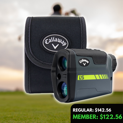 Callaway LS Slope Golf Laser Rangefinder, with Pulse Confirmation