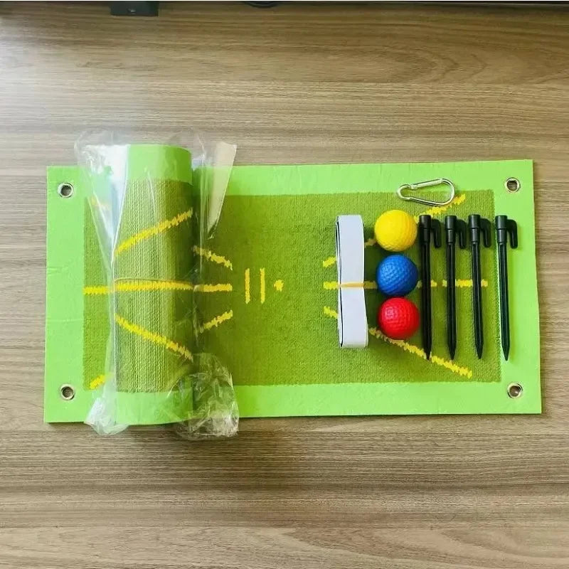 Golf Training Mat Set