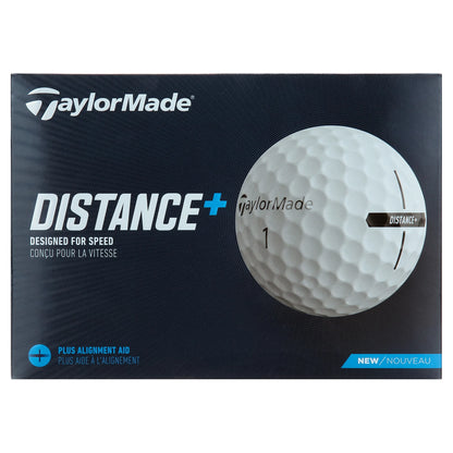 2021 Distance plus Golf Balls, 12 Pack, White