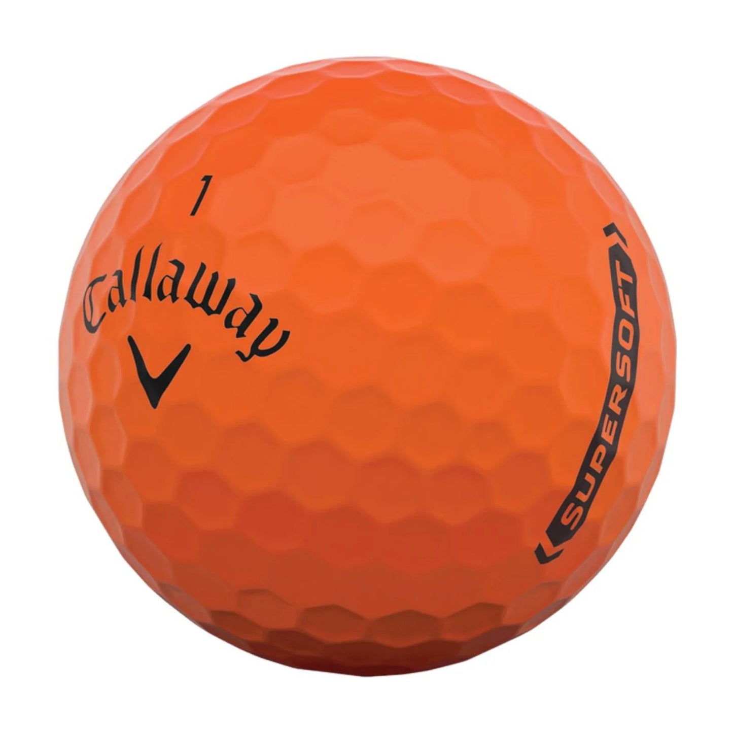 Super Soft Matte 2021 Orange Golf Balls 12 Pack